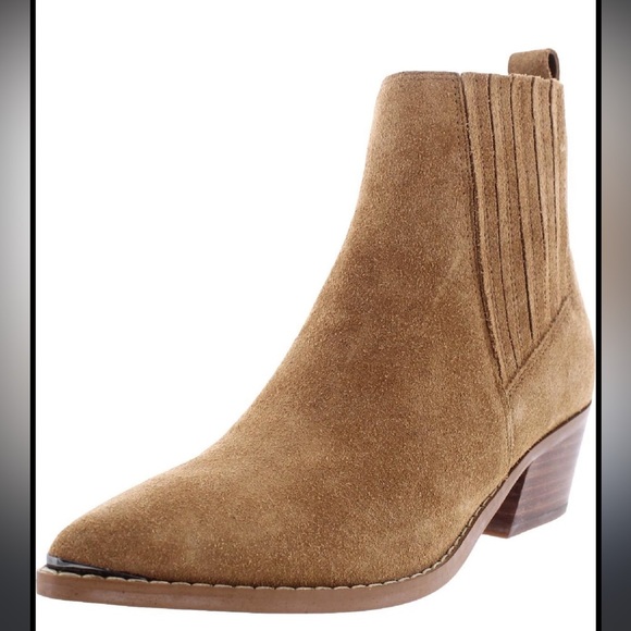 Marc Fisher Suede Booties Size 7 - Picture 1 of 5